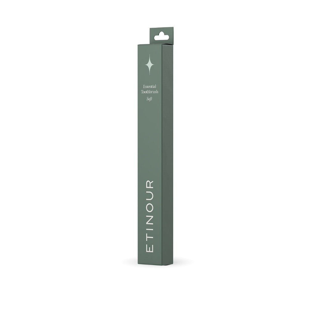 Etinour manual green Essential Toothbrush packaging box